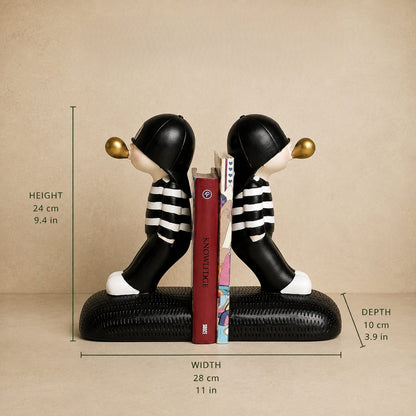 Bookend dimensions: height, width, and depth measurements