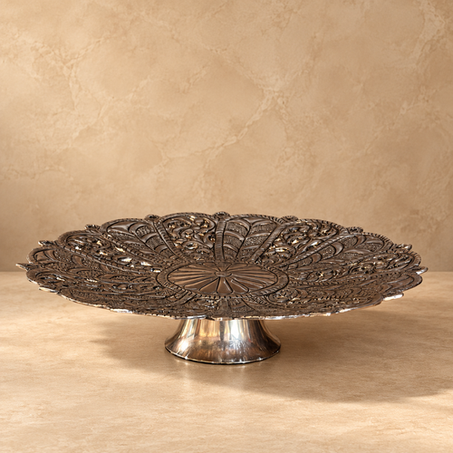 Antique Silver Platter