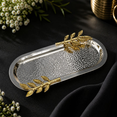Leaf Oval Serving Platter