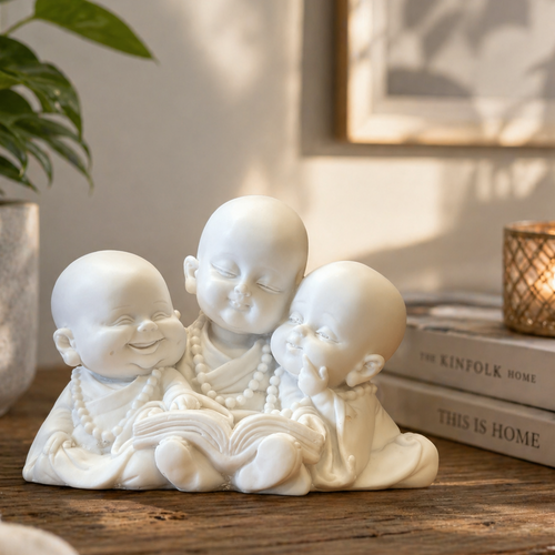 Cute Monk Figurines