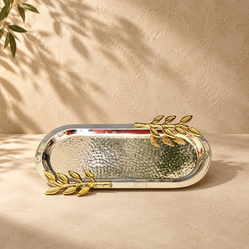 Leaf Oval Serving Platter