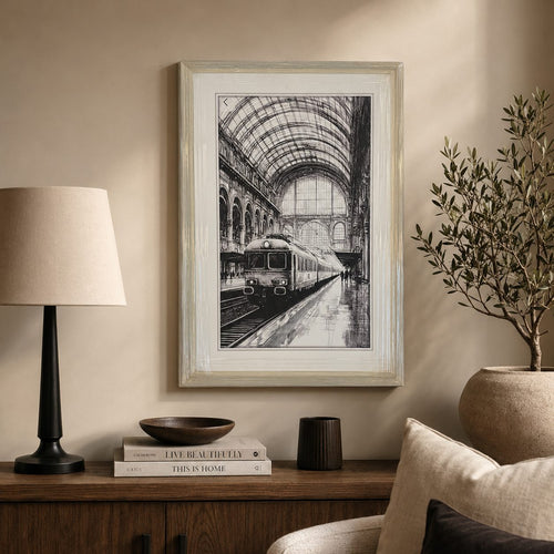 Mid-Night Express Canvas Wall Art