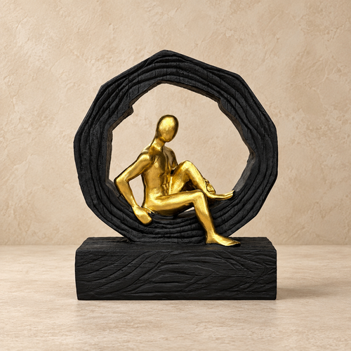 Sitting Figure Sculpture