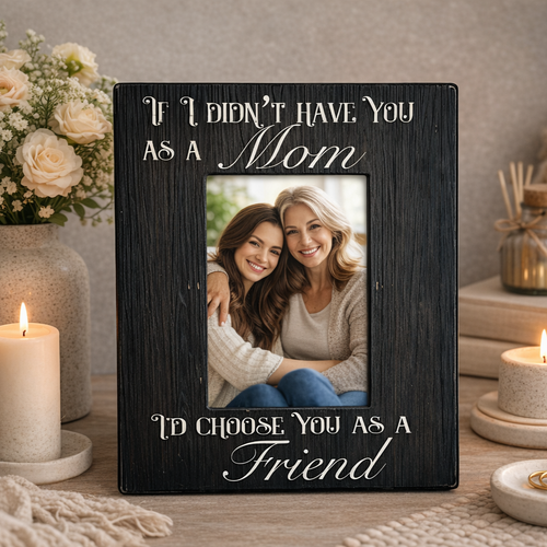 Mom Wooden Photoframe