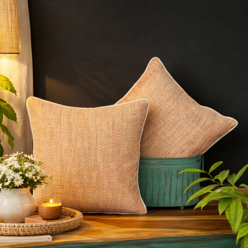 Multi Thread Cushion Cover 16 x 16 – Your home is an extension of your personality, so why settle for plain and boring cushions | INARA