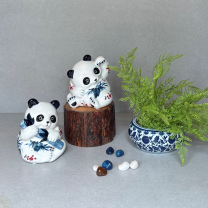 Small Blue And White Porcelain Planter
