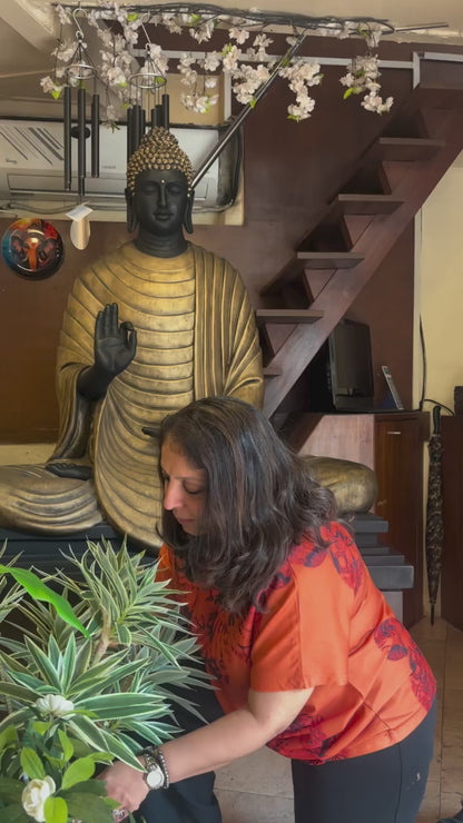 Vintage Brass Planter