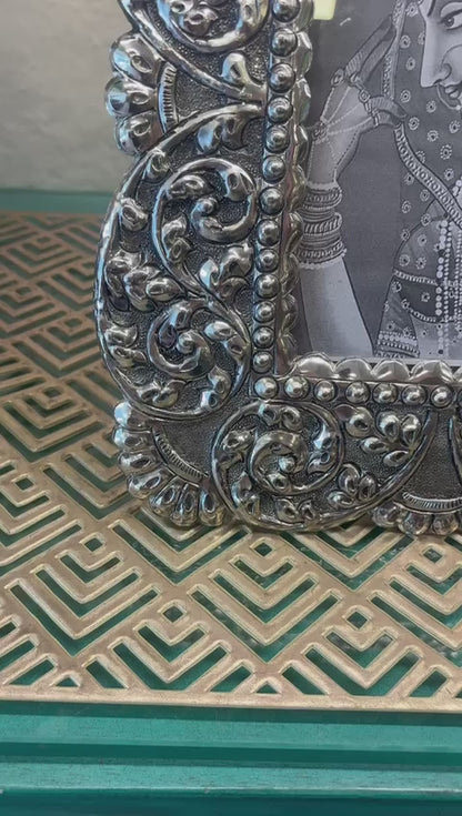 Antique Silver Photoframe