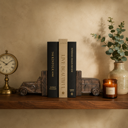 Vintage Car Bookend