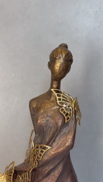 Butterfly Lady Sculpture