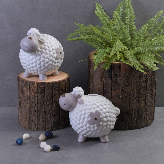 Cute Ceramic Sheep Piggy Bank