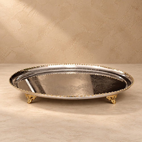 Brass & Steel Celebration Tray