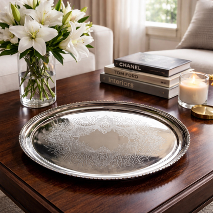 Brass & Steel Celebration Tray