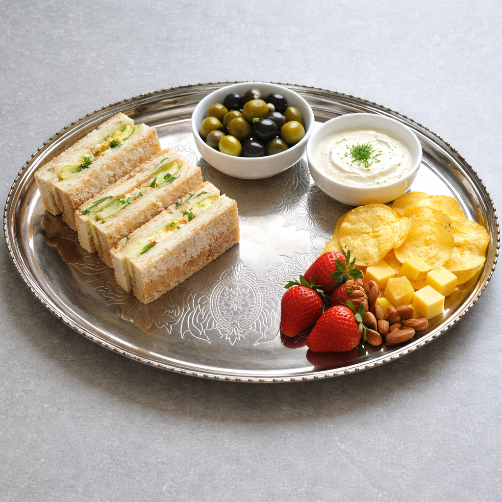 Brass & Steel Celebration Tray