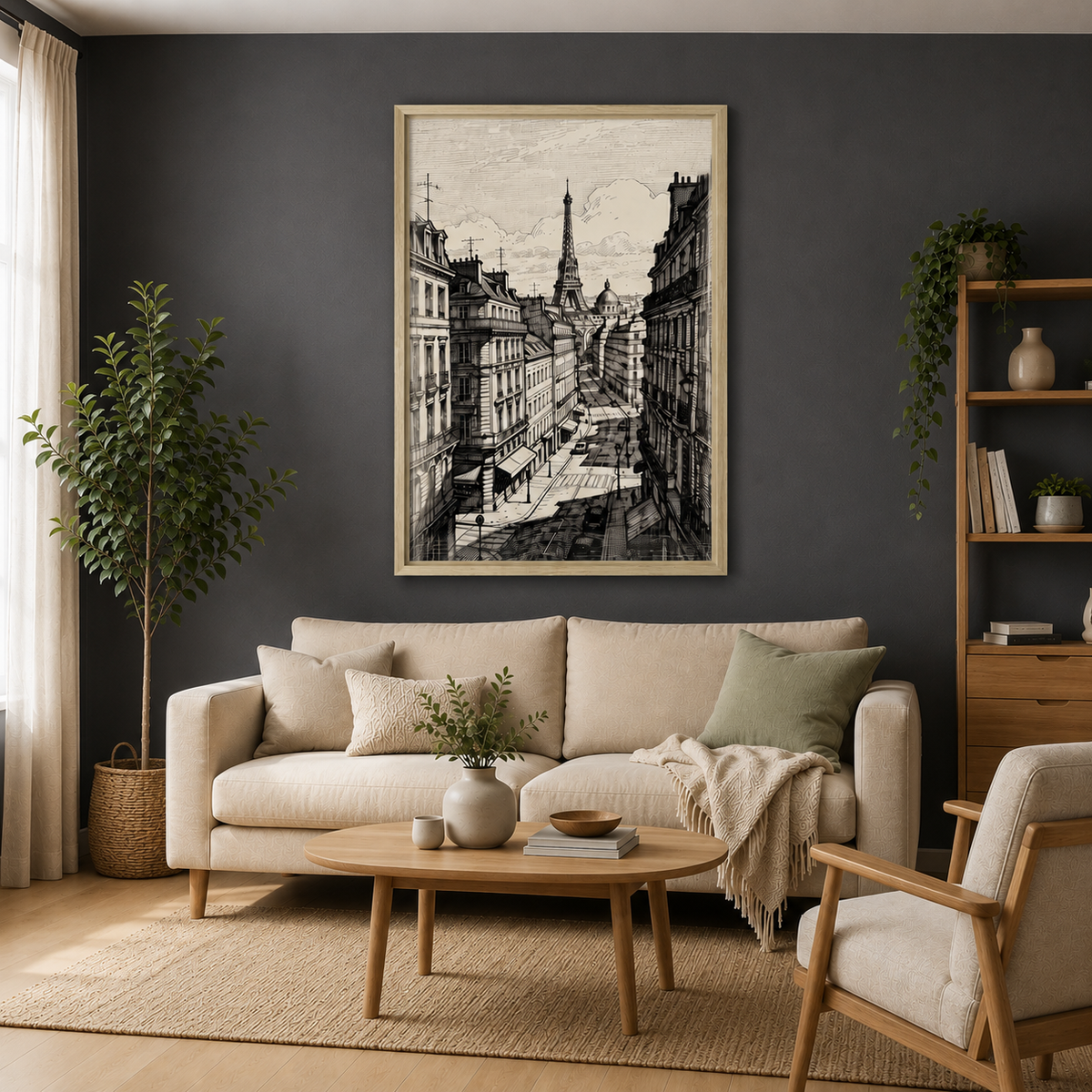 Classic Heritage Canvas Wall Art – wall art home decor piece | INARA