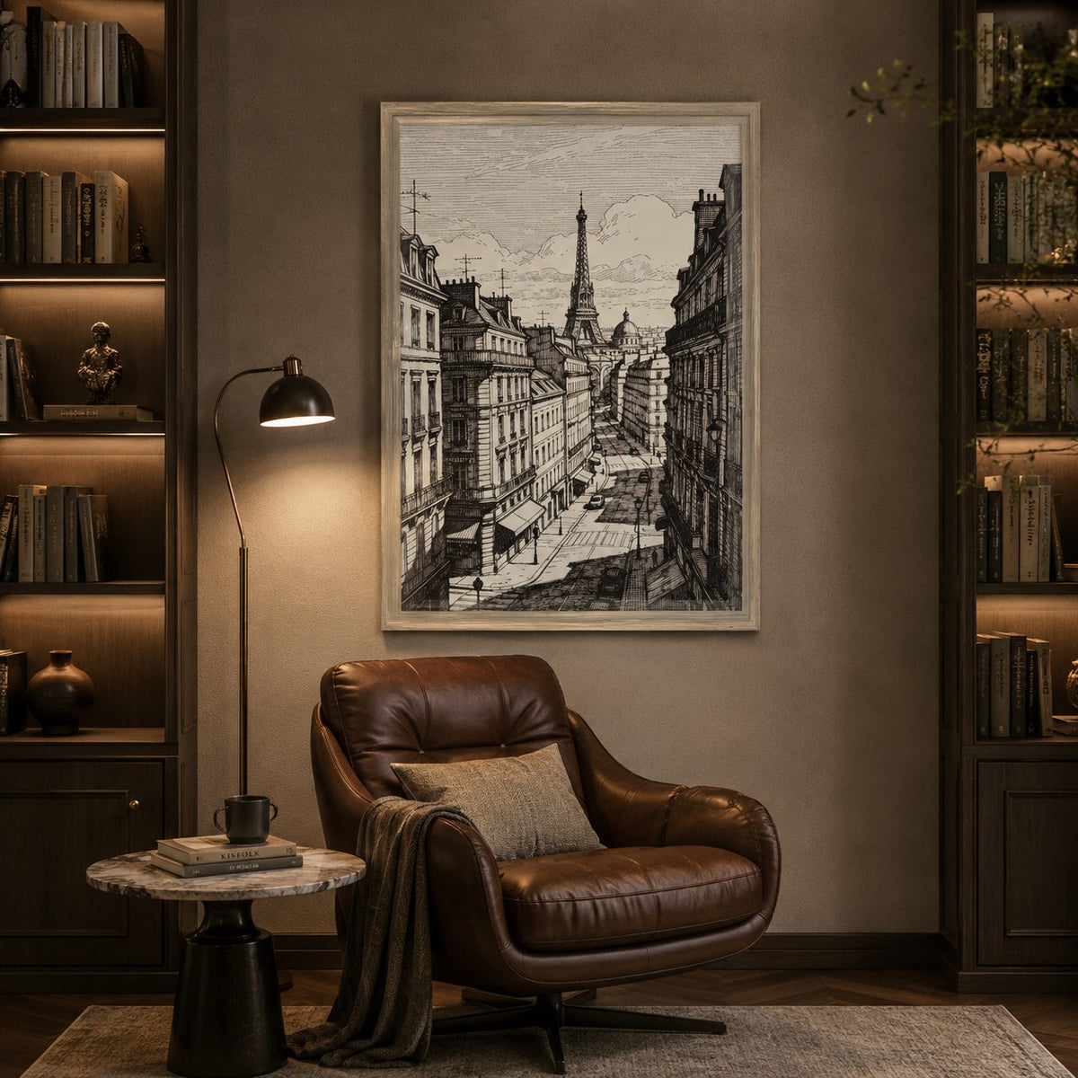 Classic Heritage Canvas Wall Art – alternate angle | INARA