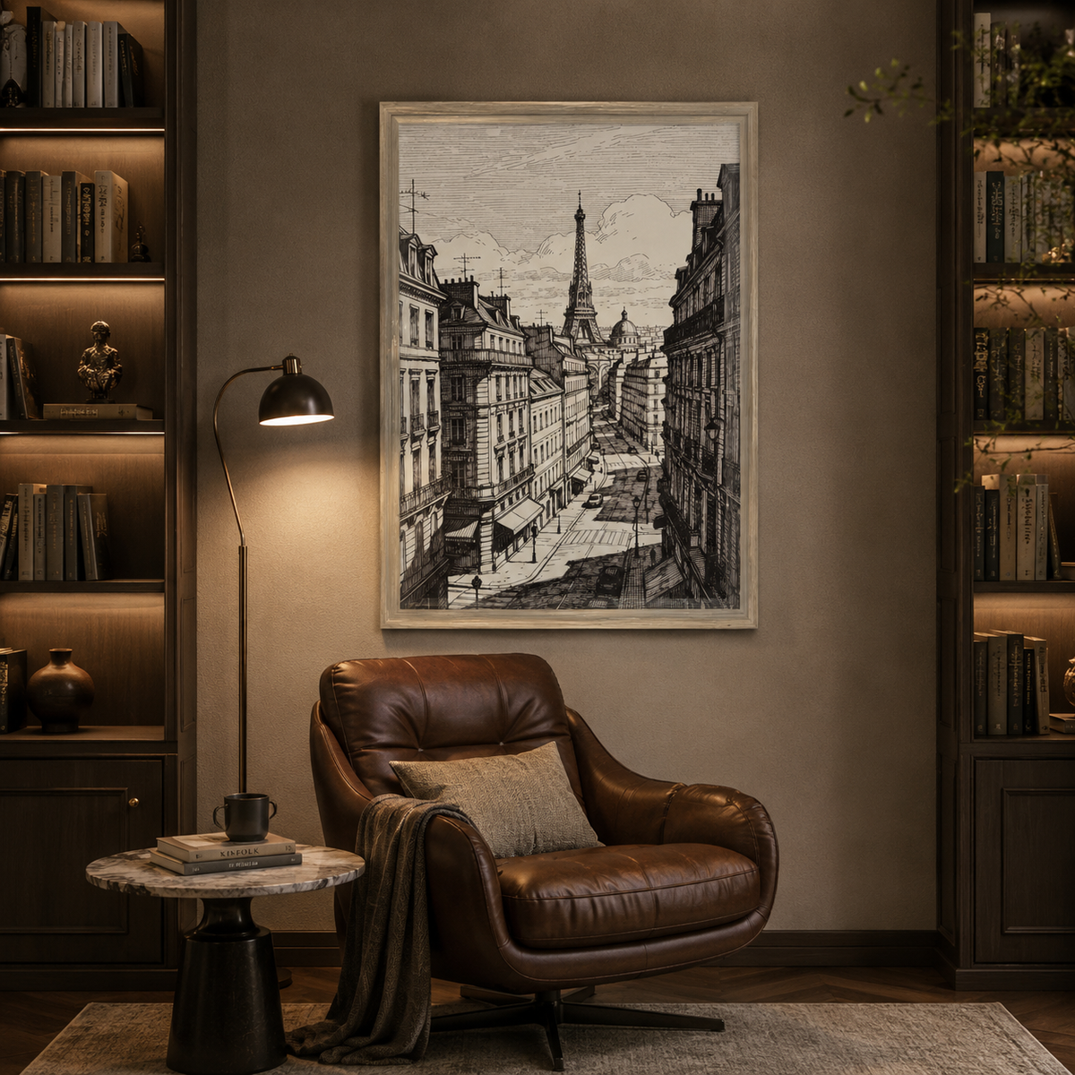 Classic Heritage Canvas Wall Art – alternate angle | INARA