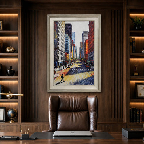 Cityscape Canvas Wall Art
