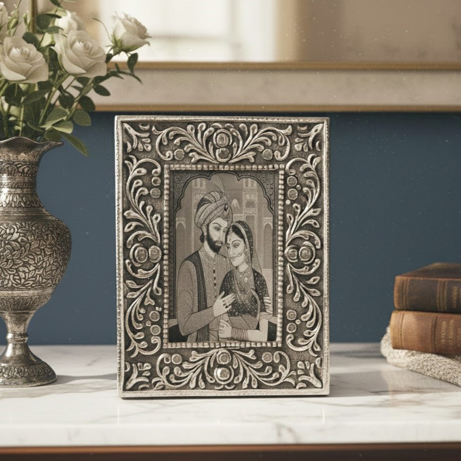 Silver Filigree Frame