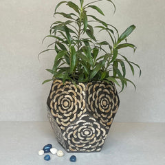 Mop Hexagonal Vase