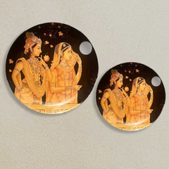 Pichwai Ceramic Wall plate