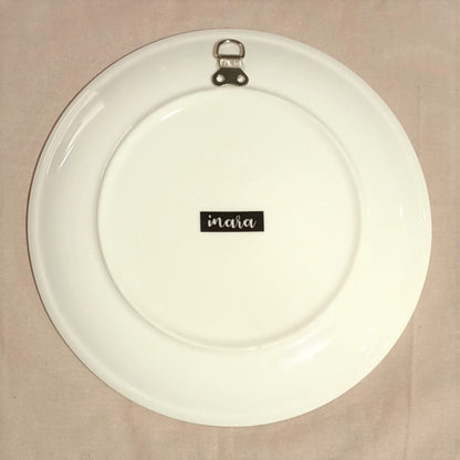 Yellow Kettle Ceramic Wall Plate