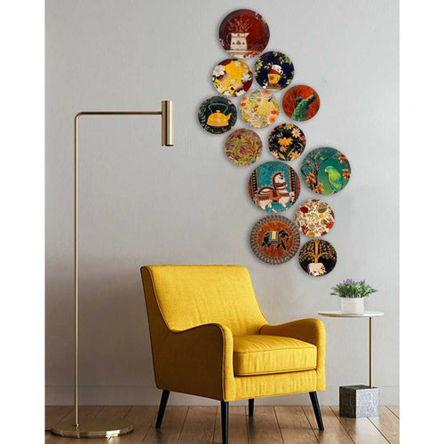 Turq Horse Ceramic Wall Plate
