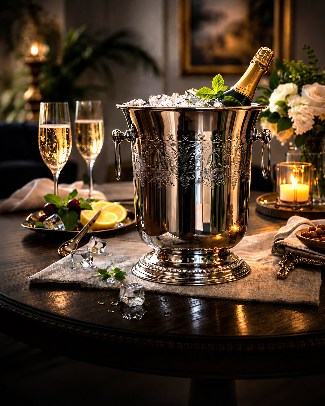 Set for Evenings — styled with Inara pieces