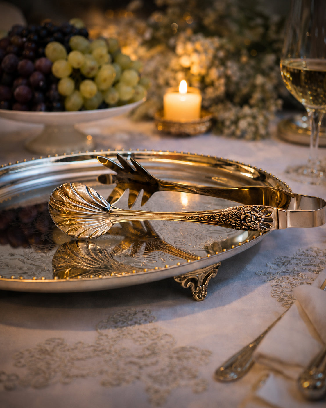 Served in Silver — styled with Inara pieces